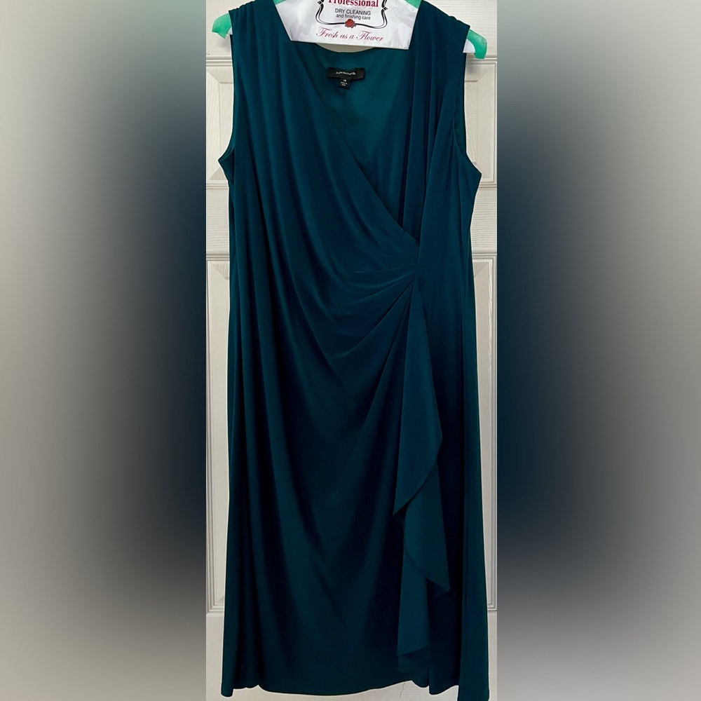 R&M Richards, teal, semi-formal dress, size 16